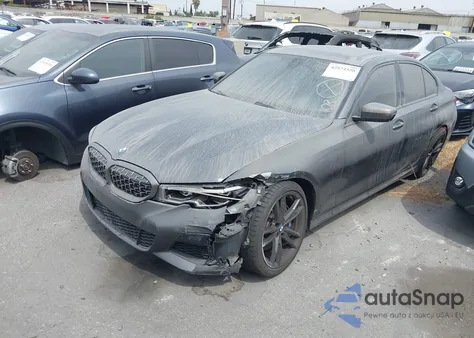 2020 BMW 3 Series M340I z USA, uszkodzony, nr VIN WBA5U7C04LAF54333